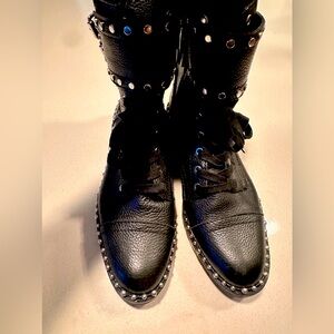 Studded boots